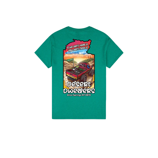 Desert Dwellers Full Print Shirt - Unisex - White Logo