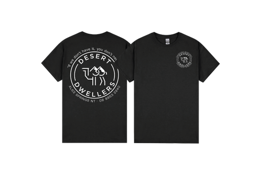 Desert Dwellers OG Style Tee Unisex - White Print