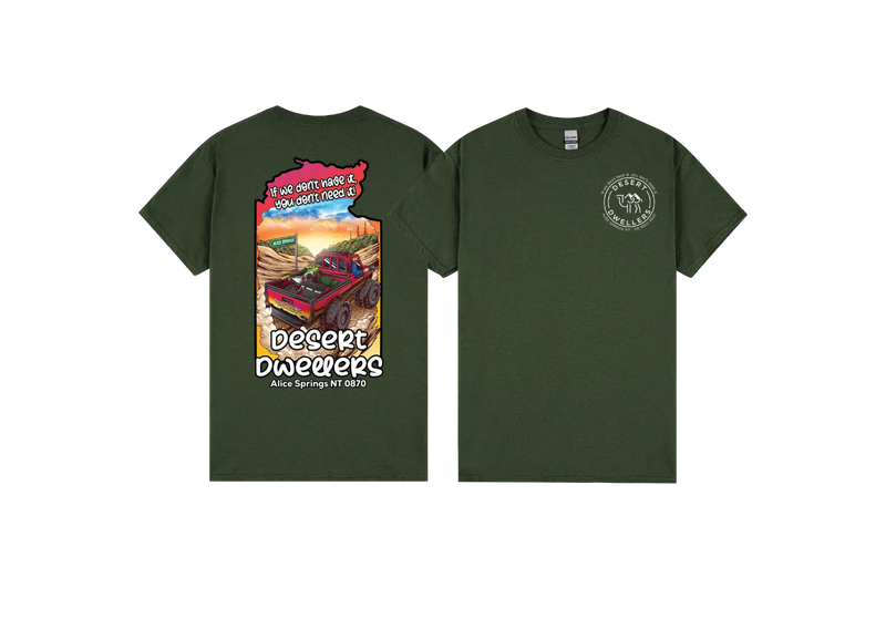 Load image into Gallery viewer, Desert Dwellers Full Print Shirt - Unisex - White Logo
