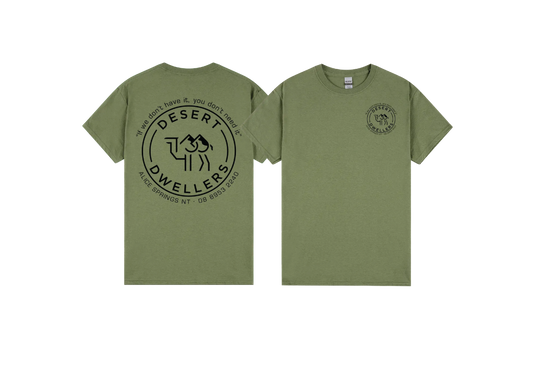 Desert Dwellers OG Style Tee Unisex - Black Print