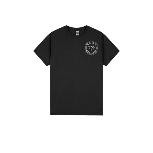 Black front flat lay