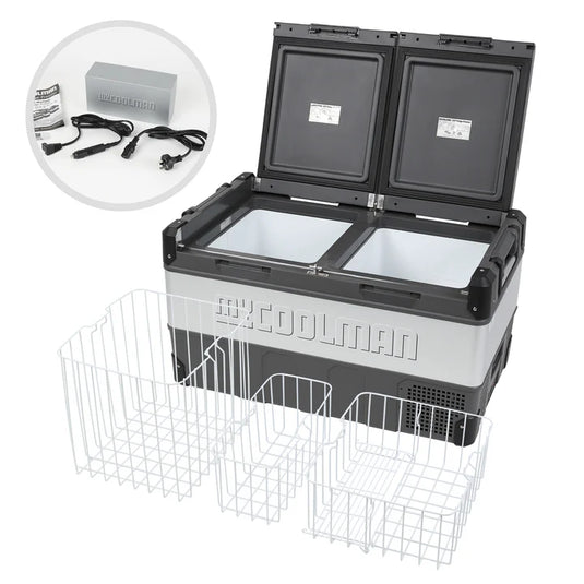 myCOOLMAN Dual Zone 96L Fridge & Freezer