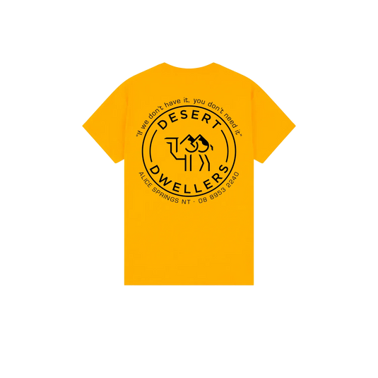 Desert Dwellers OG Style Tee Unisex - Black Print