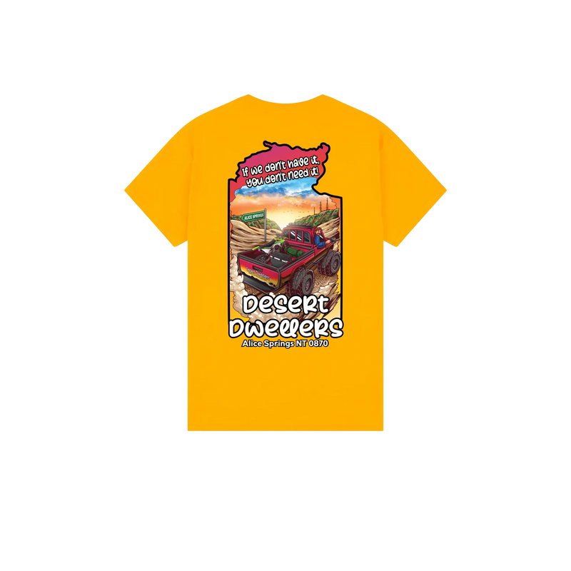 Load image into Gallery viewer, Desert Dwellers Full Print Shirt - Unisex - Black Logo
