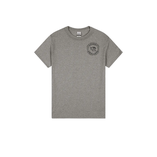 Heather Graphite front flat lay