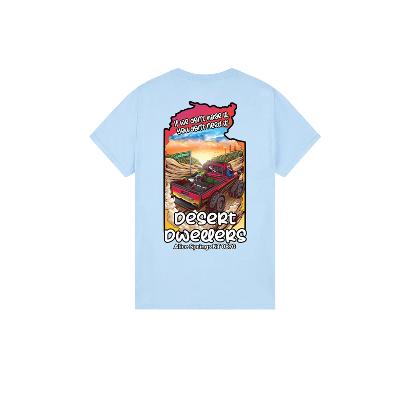 Load image into Gallery viewer, Desert Dwellers Full Print Shirt - Unisex - Black Logo
