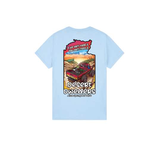 Desert Dwellers Full Print Shirt - Unisex - Black Logo
