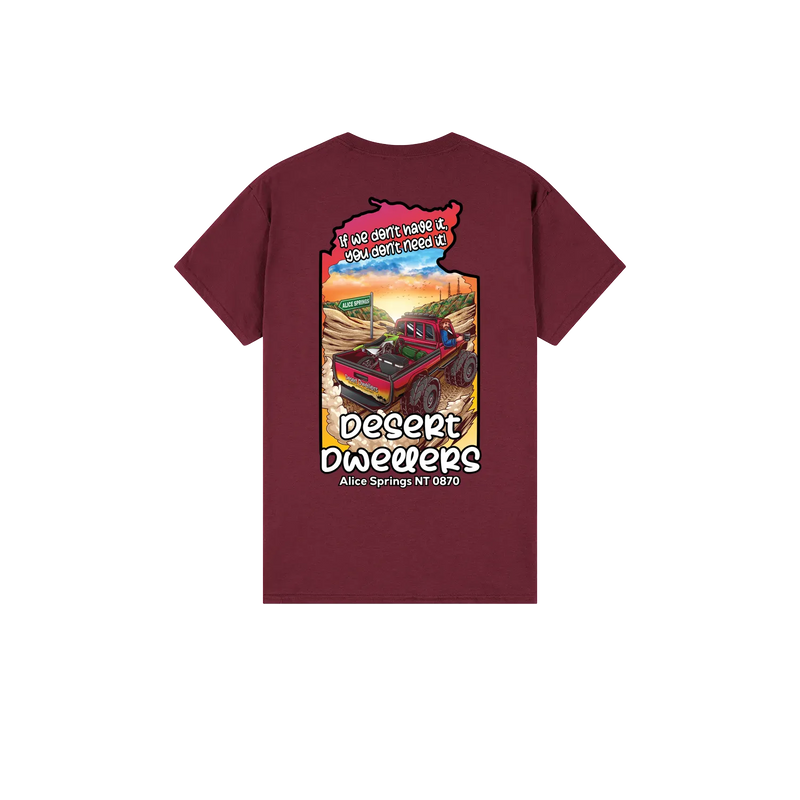 Load image into Gallery viewer, Desert Dwellers Full Print Shirt - Unisex - White Logo
