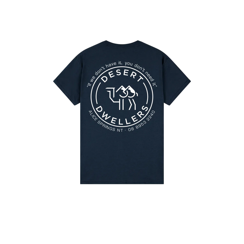 Load image into Gallery viewer, Desert Dwellers OG Style Tee Unisex - White Print
