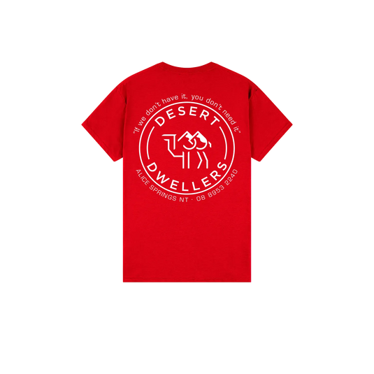 Desert Dwellers OG Style Tee Unisex - White Print